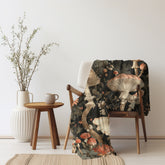 Velveteen Fleece Cottagecore: Mushroom Forest